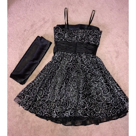 Size S Black Sparkly Dress - Picture 2 of 3